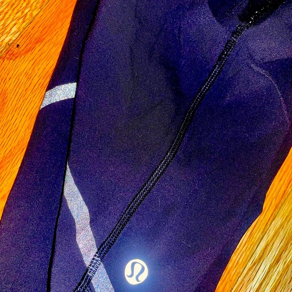 lululemon athletica Black leggings with pockets xsmall running pants sport - Picture 5 of 9